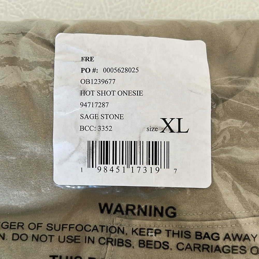 Free People Movement Hot Shot Onesie in Sage Stone Army size XL - Picture 7 of 8